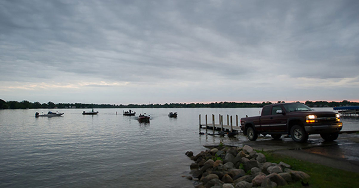 Fishing tournaments are popular in Michigan